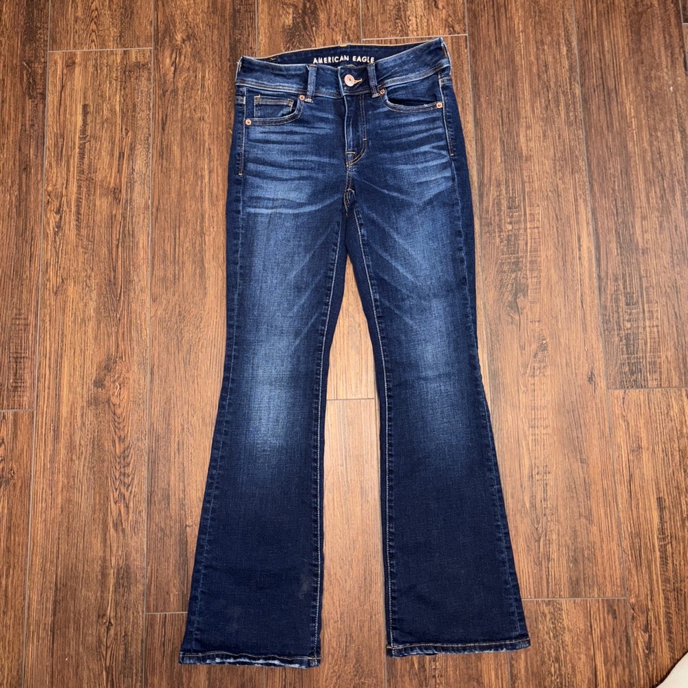 American Eagle Kick Boot Jeans Size 2 Short